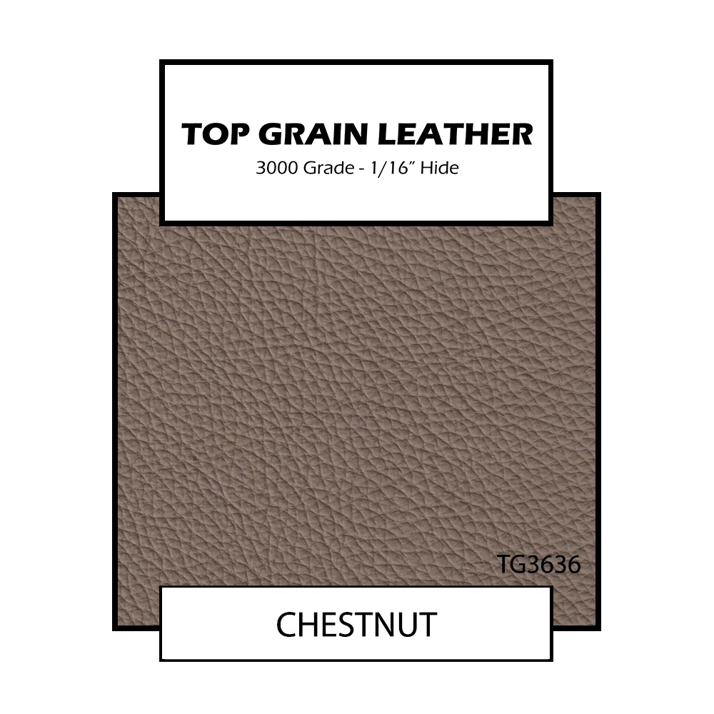 Top Grain Leather Chestnut