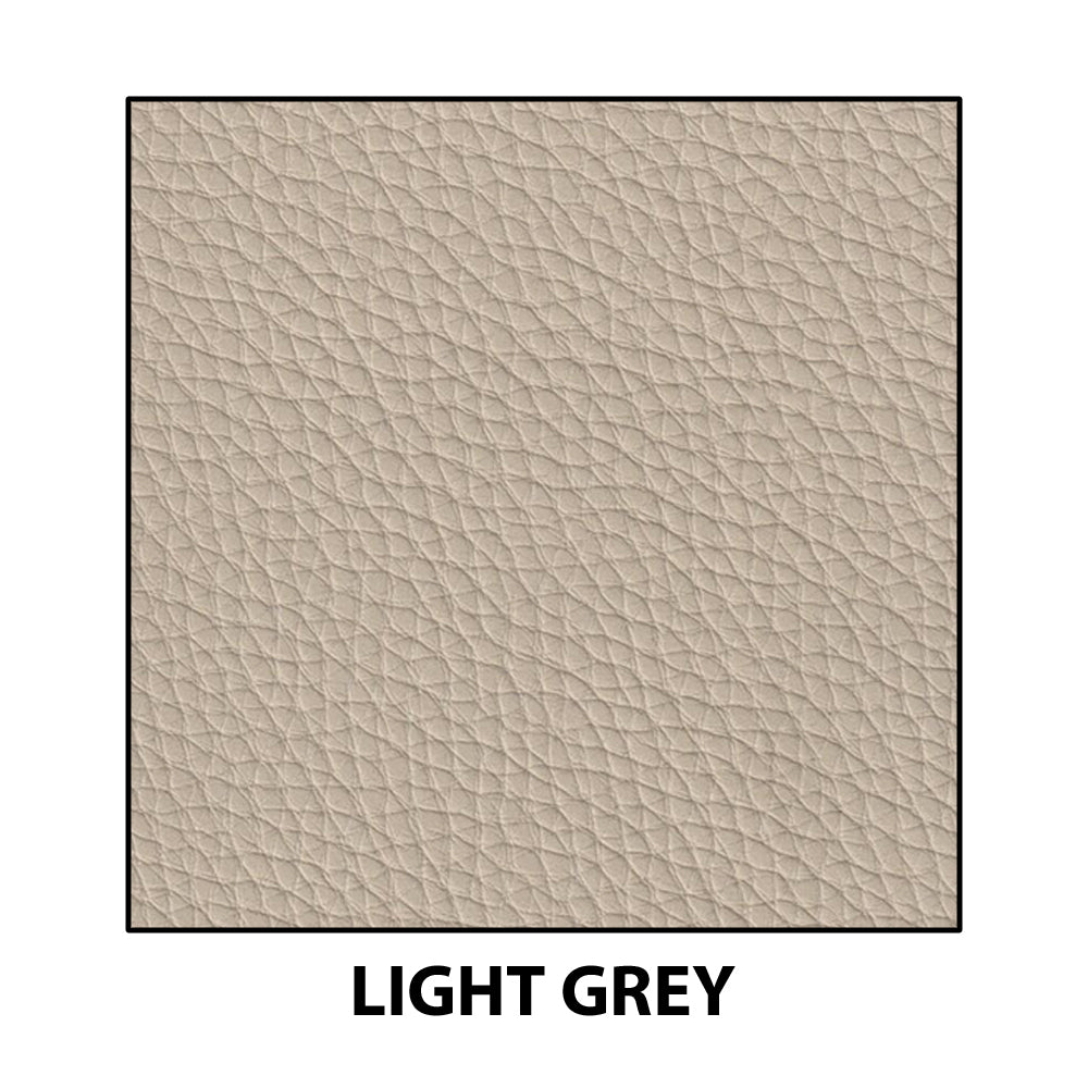 Vegan PVC Leather - Light Grey