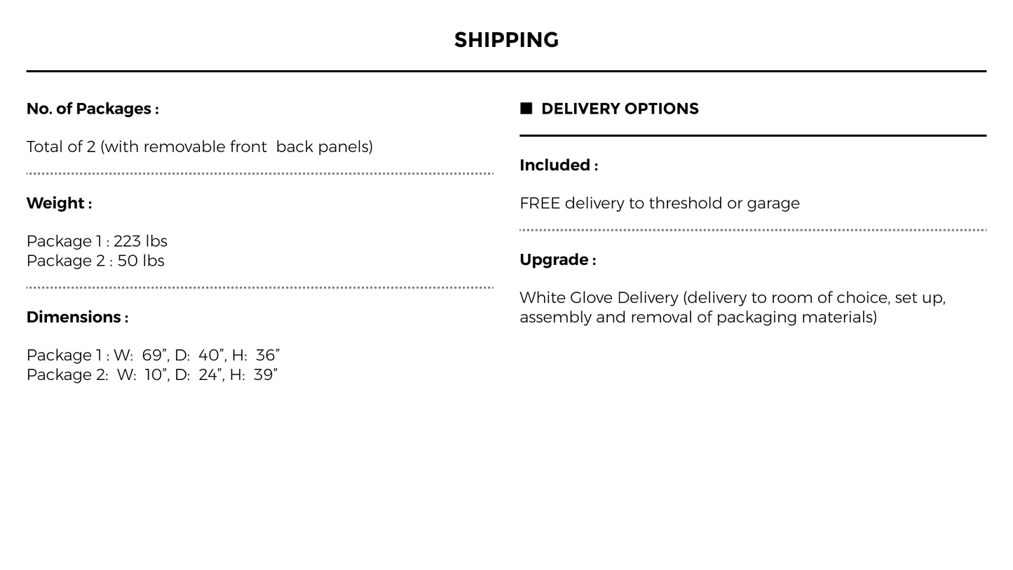 MIRABELLA Italian Made Queen Size Sofa Bed