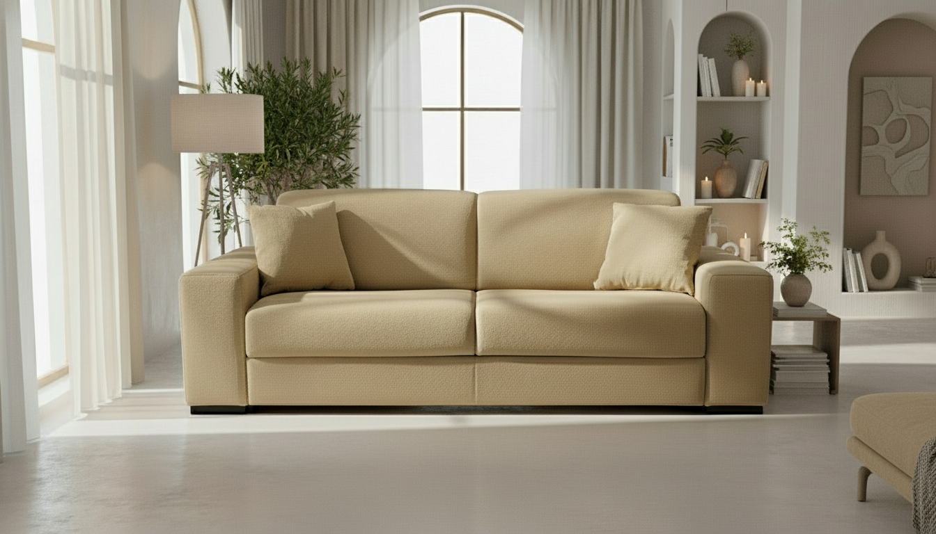 MONA Italian Made Queen Size Sofa Bed