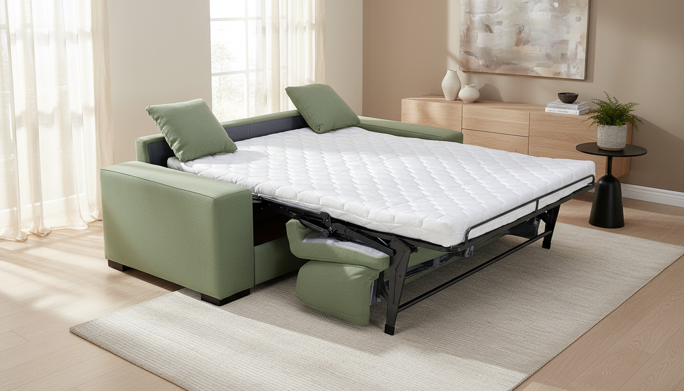 MONA Italian Made Queen Size Sofa Bed