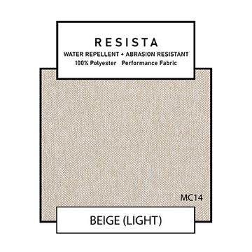Resista Beige Light Performance Fabric