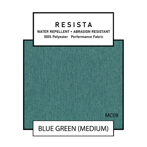 Resista Blue Green Medium Performance Fabric