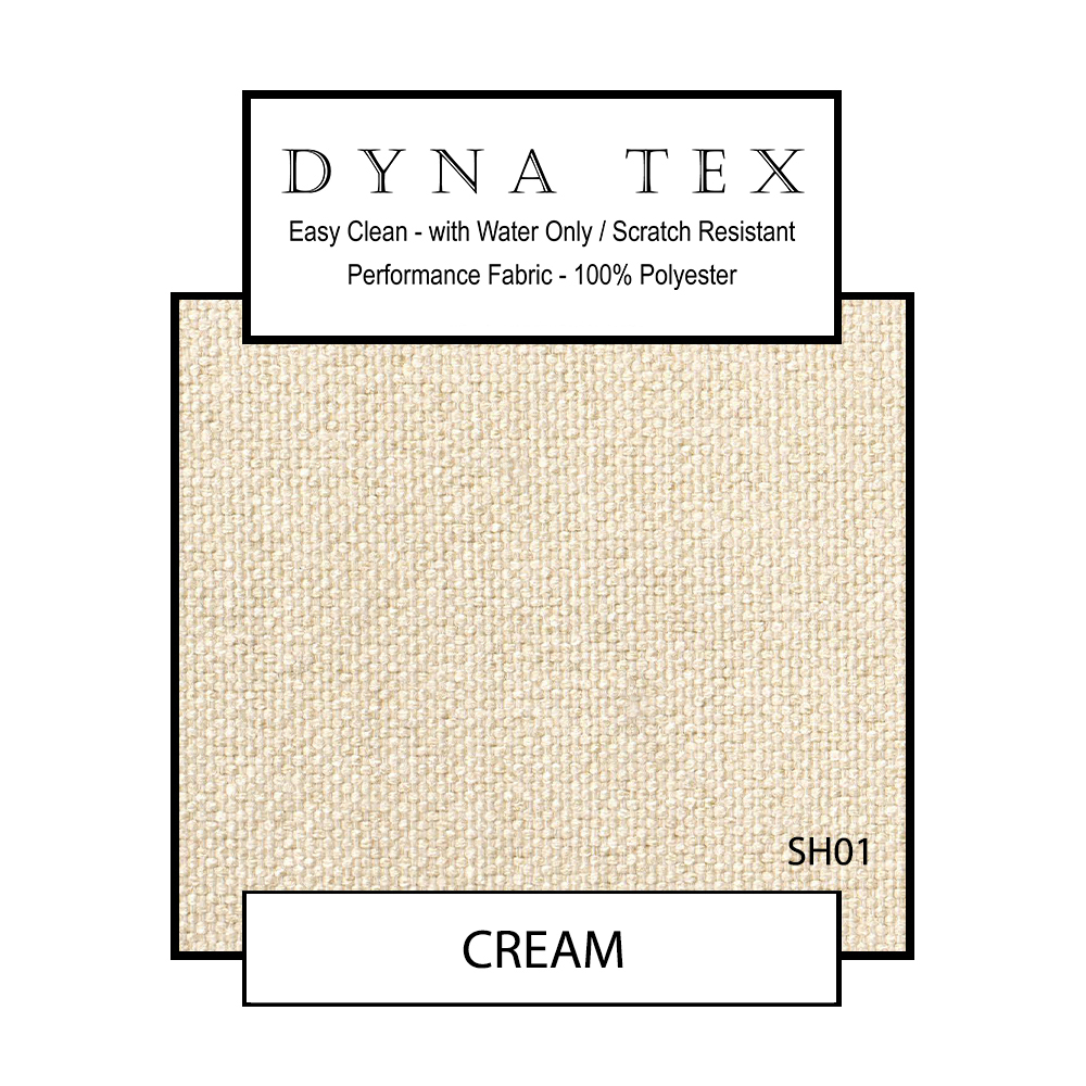 Dyna Tex Easy Clean Fabric - Cream