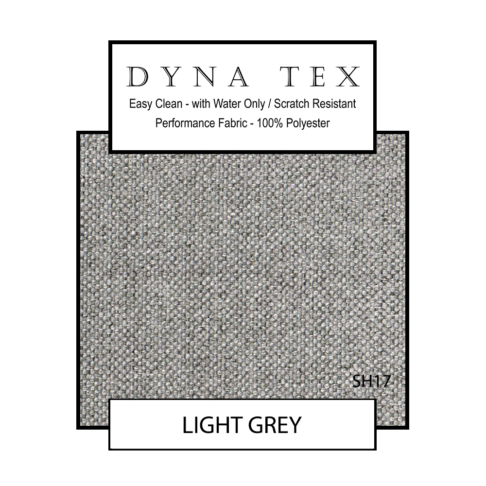 Dyna Tex Easy Clean Fabric - Light Grey