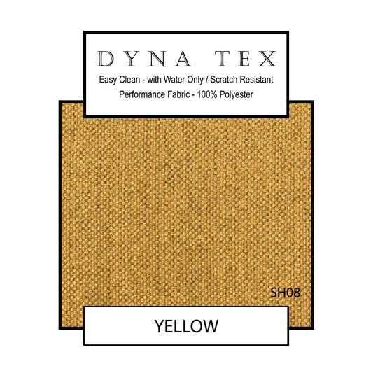 Dyna Tex Easy Clean Fabric - Yellow