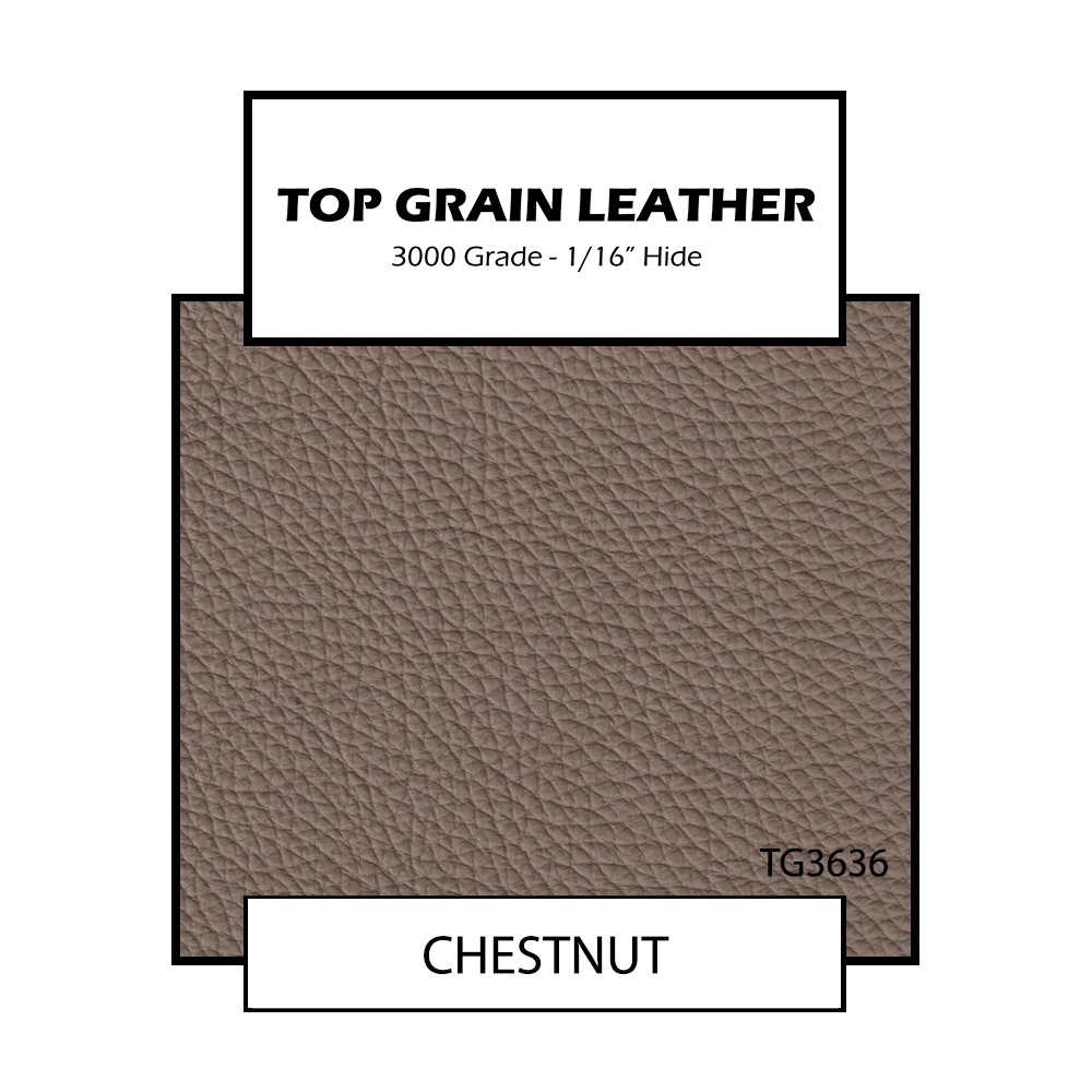 Top Grain Leather - Chestnut