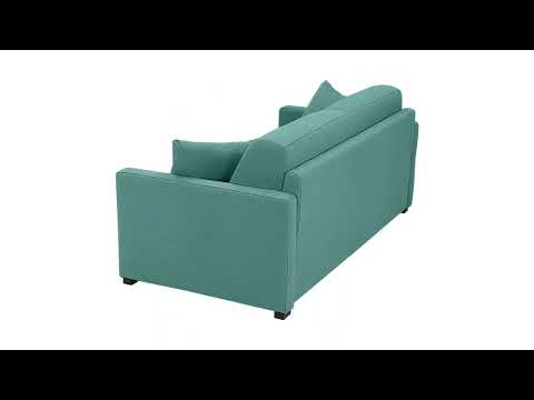 Cristy SB Blue Green Medium Sofa LV 360 Video